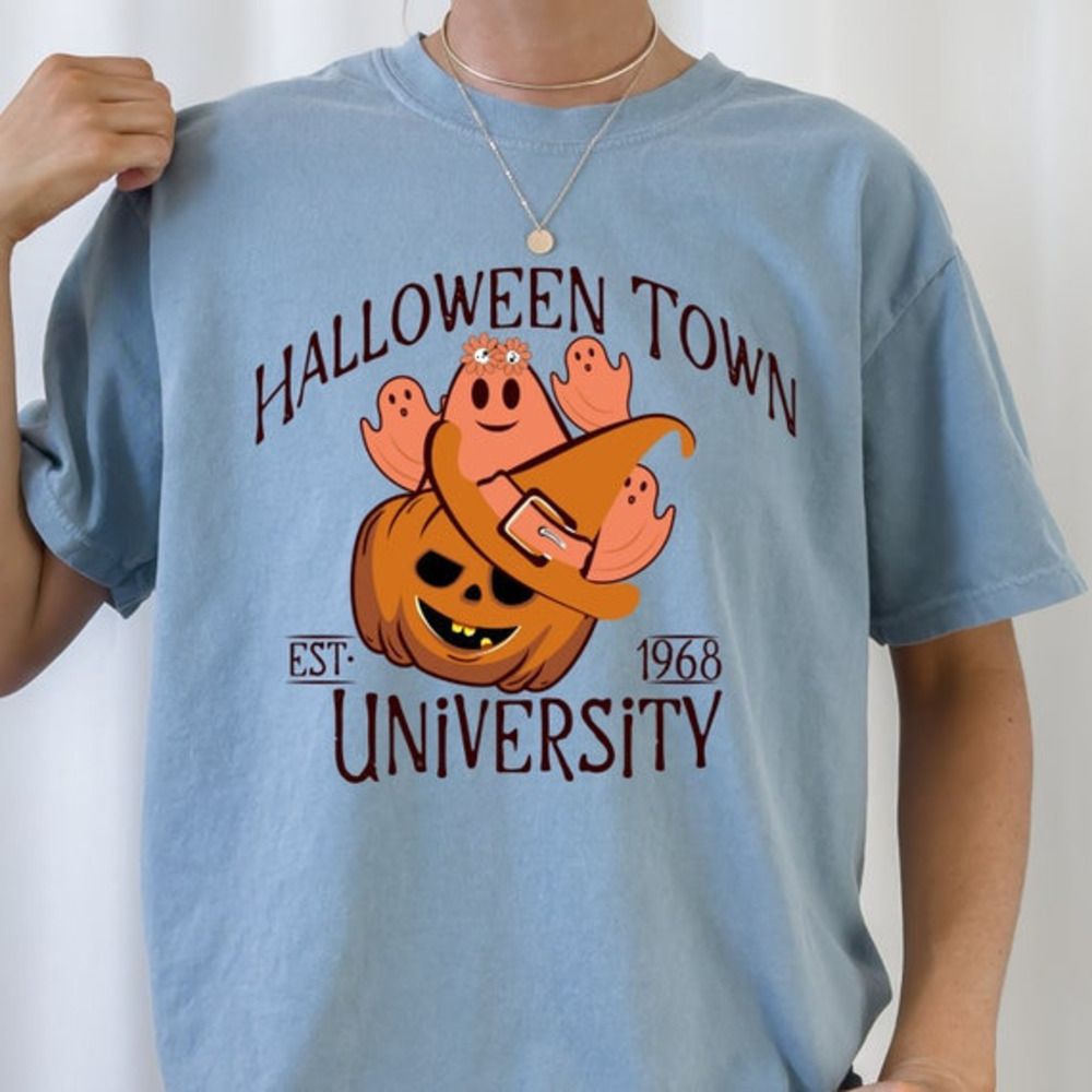 Halloweentown University Shirt Unisex Lightblue